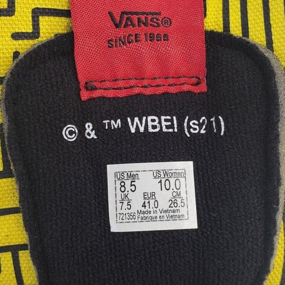 New Vans x House Of Terror Sk8-Hi 'The Shining' Shoes - Black/ Yellow Men Sz 8.5 - Picture 10 of 10